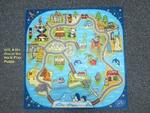 Around the World Floor Puzzle