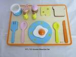 Wooden Breakfast Set