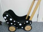 Spotty Wooden Pram