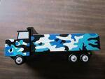 Wooden camo truck