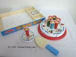 Wooden Birthday Cake