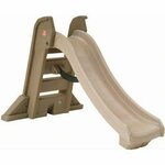 Slide big brown fold down slide