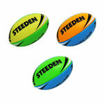 Softee Rugby Ball - Yellow & Green