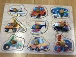 Wooden Vehicle Puzzle