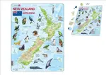 Map of New Zealand Aotearoa
