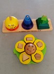 Geo-match flower & 3D shape sorter