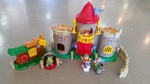 Little People Lil` kingdom castle & watchful woodsman