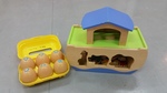 Noah's ark and egg carton