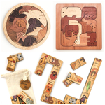 Australian animal puzzles and game