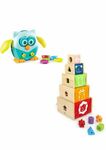 Activity stacker & Hoot the fine motor owl