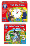 Tell the time and What's the time Mr Wolf?