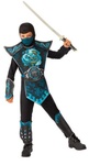 Blue dragon ninja costume