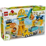 Lego Duplo construction site & vehicles