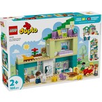 Duplo 3 in 1 modern family house with figures