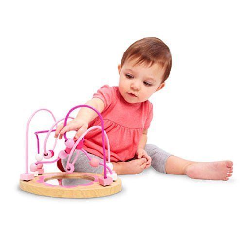 B117: Pink bead maze