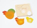 Lifecycle Chicken Puzzle - 4pc