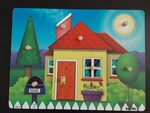 House Shape Puzzle - 8pc