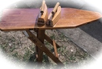 ironing board and irons