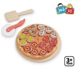 Wooden pizza set