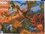Dragon Fire Puzzle 100 pieces 