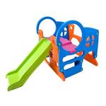 Activity center with slide