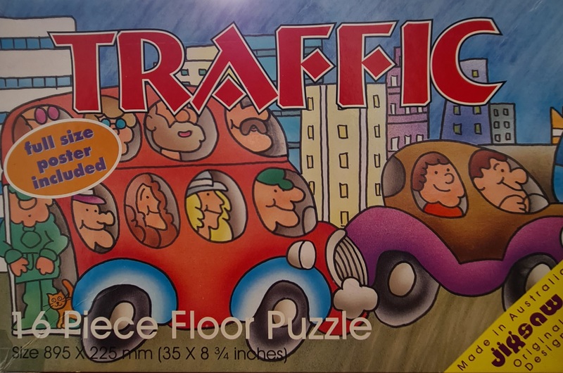 8117: Jigsaw - Traffic Floor Puzzle
