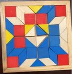 Wooden Tangram - 40 piece
