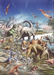 Jurassic Kingdom Floor Puzzle