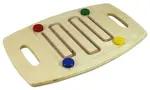 Zig-zag balance board