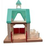 Horse Stable & Racing Jumps