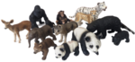 Zoo animals - Schleich figurines