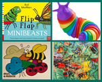 Flip Flap Minibeasts : Story bag