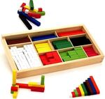 Cuisenaire Rods : Wooden Maths skills
