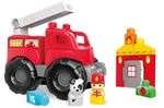 Mega Bloks Fire Truck Rescue Building Set 