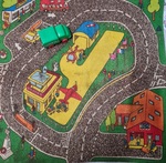 My town : Road mat and vehicles