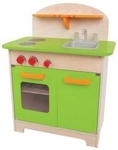 Wooden stove-oven