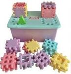 Wee Waffle Blocks : Pastels