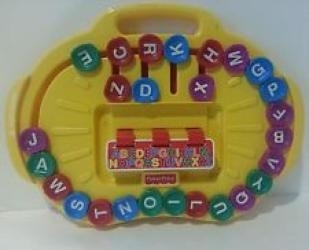 2038: Fisher price alphabet board