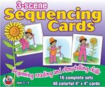 3-scene Sequencing Cards