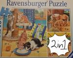 Hungry Animals Jigsaw 2-in-1
