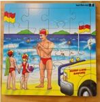 Aussie Beach Scene : Surf life saving