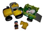 Tractor with Trailer and Animals