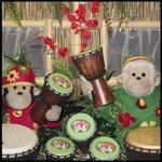 Amazing Drumming Monkeys Drum