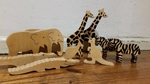 Wooden Animal Pairs