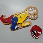 Saurophaganax - Xray puzzle