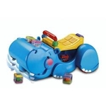 Peek-a-Blocks Gobble & Go Hippo