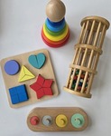 Let's Explore : Wooden toy set