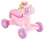 Roll-along musical pony