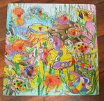 Fish - Wooden Peg Puzzle