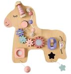 Montessori Busy Board : Unicorn